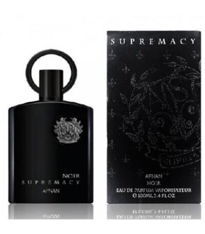 Afnan Supremacy Noir Parfüm, mistik ladin, asil deri ve çam notalarıyla en lüks ve gizemli unisex koku. İndirimli fiyatla hemen keşfedin!