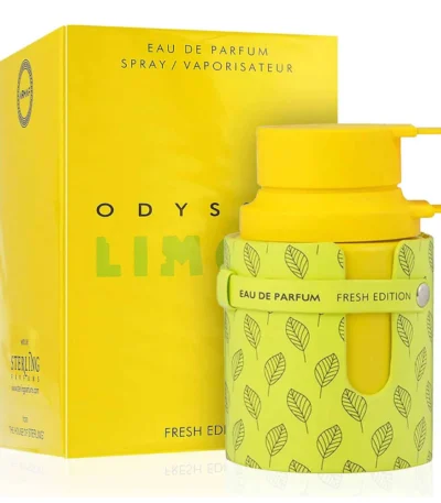 Armaf Odyssey Limoni Fresh Parfüm; limon, deniz notaları, zencefil ve çay akorlarıyla ilkbahar/yaz aylarına uygun, en lüks, taze ve kalıcı unisex koku. Keşfedin!