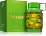 Armaf Odyssey Tyrant Special Edition ile ferahlığı hissedin. Greyfurt, lavanta ve ambroksan notalı, ilkbahar/yaz ayları için en iyi erkek parfümü!