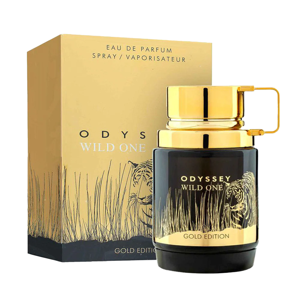 Armaf Odyssey Wild One Gold Edition kalıcı yapısıyla burada! Nane, karabiber ve sedir notalı en iyi 4 mevsim erkek parfümünü hemen keşfedin.