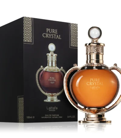 attafa Pure Crystal kalıcı yapısıyla burada! Konyak, tarçın, zencefil ve kehribar notalı en iyi sonbahar/kış unisex parfümünü hemen keşfedin.